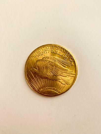 1 PIÈCE de 20 Dollars Liberty US or 1928...