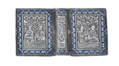 null Binding for a prayer book

Russia, 19th-20th centuries

Metal (probably silver),...