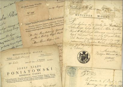 null POLISH DECORATIONS

PONIATOWSKI Jozef (1763-1813)

Archive containing five documents...