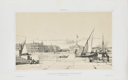 null LOT of four engravings with views of

St. Petersburg, 19th century. Imp.Auguste...
