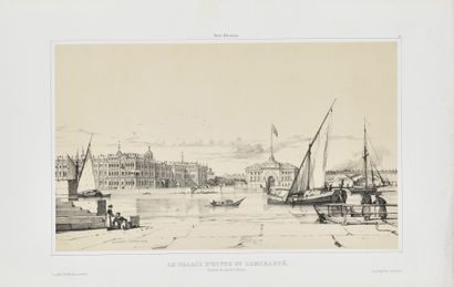 null LOT de quatre gravures avec des vues de

Saint-Pétersbourg, XIXe siècle. Imp.Auguste...