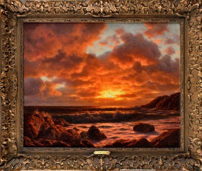 null CHOULTSE Ivan (1874/77 - 1937)

Sunset on the sea

Oil on canvas

Signed lower...