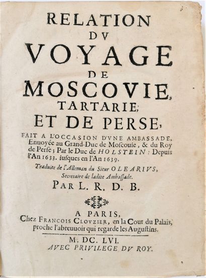 Relation of the voyage of Moscovie, Tartarie,...