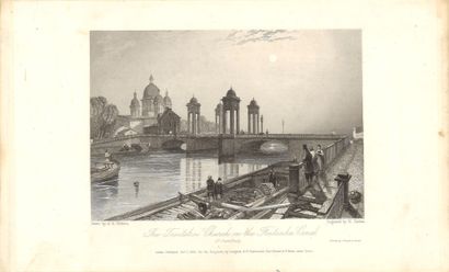 null LOT de douze gravures avec des vues

de Saint-Pétersbourg, XIXe siècle.

150...