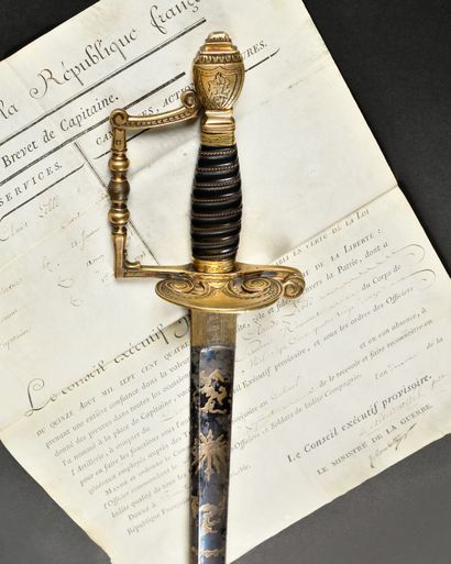 null IMPORTANT ENSEMBLE DE SOUVENIRS PROVENANT DU GENERAL CLAUDE MARIE LEBLEY (1754-1833)...