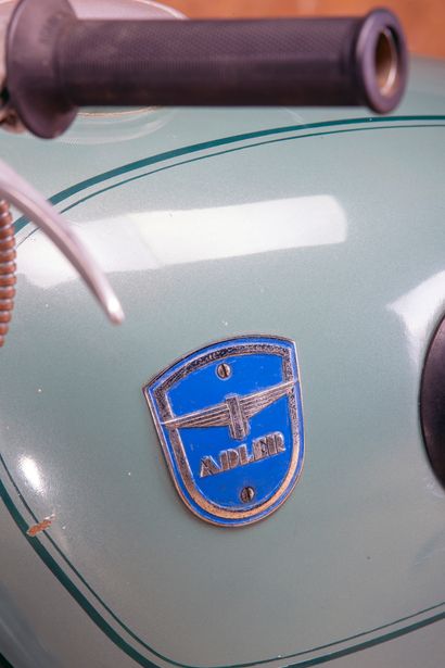 1954 ADLER MB150 
Adler

MB150

1954

N° 160093



Les Adler MB150 sont des motos...