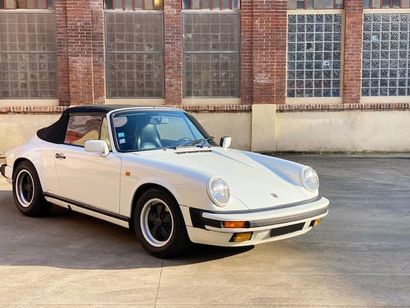 1987 PORSCHE 911 CARRERA 3.2 CABRIOLET Numéro de série WPOZZZ91ZHS151238

Livrée...