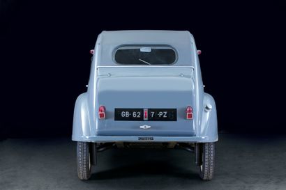 1956 CITROEN 2CV AZ Serial number : 270505

Great condition

Complete restoration

French...