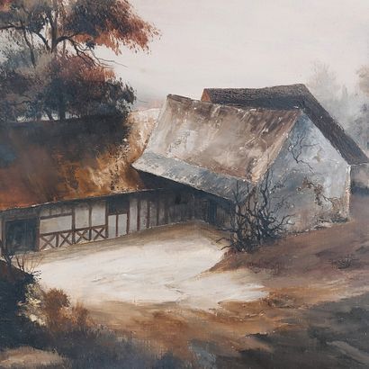 null BREMONT

Farmhouse

Signed lower left

78 x 90 cm



Attached a painting by...