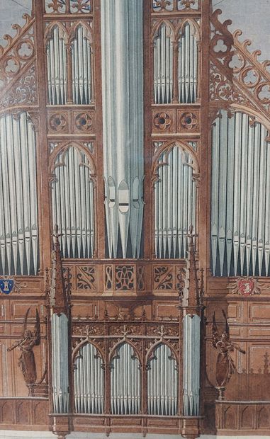 null Ch.EMONTS

L'orgue 

Aquarelle

Signé en bas à droite

86 x 55 cm