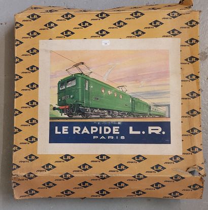 TRAIN L.R., Le rapide L.R. Paris 
Locomotives,...