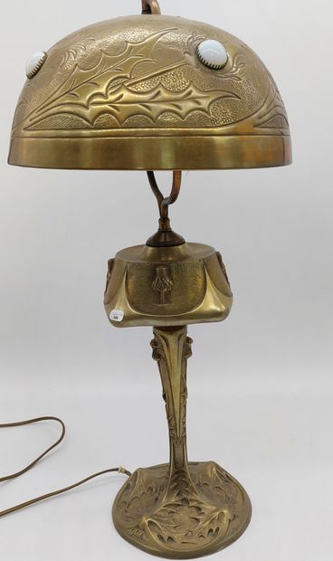 Georges LELEU (1883-1961) 
Lampe de bureau...