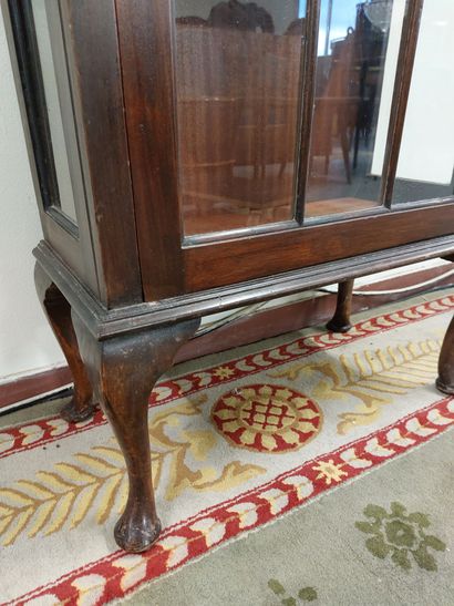 null Mahogany veneer WINDOW opening by a door. 

English style 

H : 131 cm ; W :...