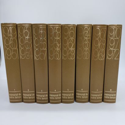 null PARIS MATCH - MEMORIAL DE NOTRE TEMPS



- Collection de 1949 à 1972 en 8 volumes...