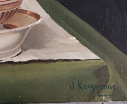 null ECOLE MODERNE

Deux tableaux

"Cuisine du monastère"

"Composition à l'éventail"

46...