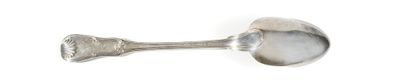 null LARGE ARMORED STEW SPOON

In silver. Handle engraved with the large arms of...