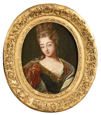  ÉCOLE FRANÇAISE DU XVIIIe SIECLE  « Portrait...
