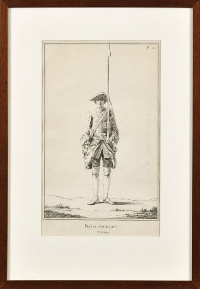 null BAUDOUIN D’APRES 

« Exercice de l’infanterie françoise ordonné par le Roy le...