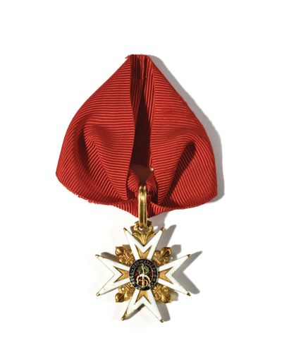 KNIGHT'S CROSS FROM THE LOUIS XIV PERIOD....