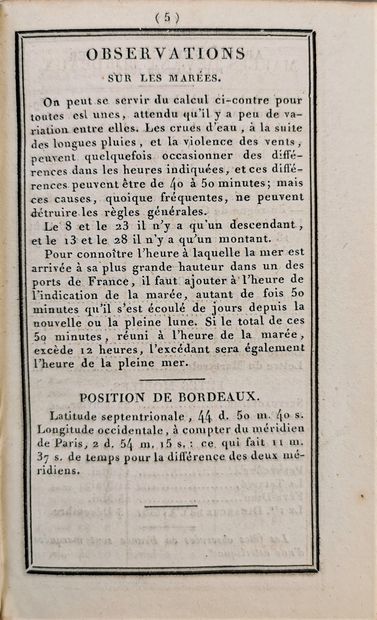null GIRONDE.

Almanach du département de la Gironde, pour l'année 1826. À Bordeaux,...