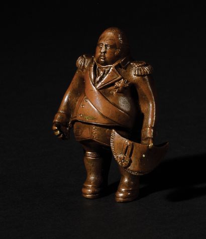 null "THE KING LOUIS XVIII " 

Small statuette in bronze with dark patina

Height...