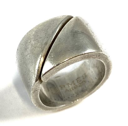 HERMÈS RING adorned with a 925 silver open...