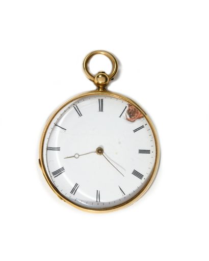 null HENRY LEPAUTE Montre de présent de l’Empereur Napoléon III en or, offerte au...