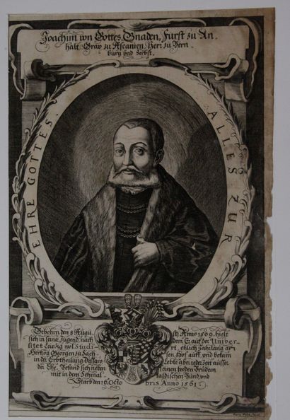 null GEORG WALCH, 1632-1654. Graveur actif à Nuremberg, - Portrait de Barnim IX,...