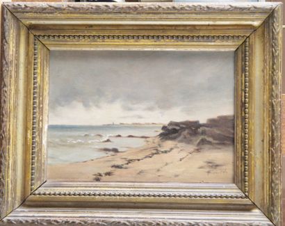  PERRIER, NINETEENTH CENTURY FRENCH SCHOOL. "Oil on panel, signed and dated 1886...