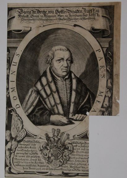 null GEORG WALCH, 1632-1654. Graveur actif à Nuremberg, - Portrait de Barnim IX,...