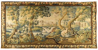 TAPESTRY OF AUBUSSON (FRANCE) MIDDLE XVIII...