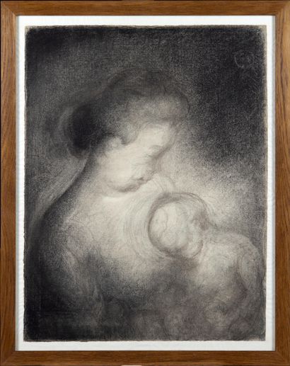 Charles ANGRAND (1854-1926) La maternité...