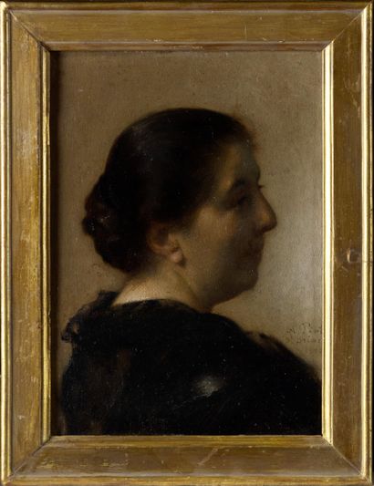 Adolphe Étienne PIOT (1850-1910) Portrait...