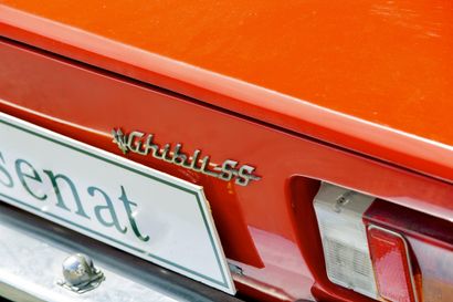 1969 MASERATI GHIBLI TYPE AM115 
"1969 MASERATI GHIBLI TYPE AM115







Serial number...