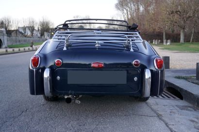 1956 TRIUMPH TR3 1956 Triumph TR3 


Serial number TS12800


Nice patina of use 


Delivered...