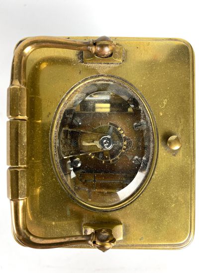 null L. LEROY & Cie à Paris - Horlogers de la Marine - TRAVELLING OFFICER'S CLOCK...