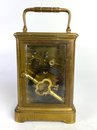 null L. LEROY & Cie à Paris - Horlogers de la Marine - TRAVELLING OFFICER'S CLOCK...