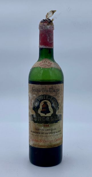 null 1 bottle CHÂTEAU L'ANGELUS 1964 Saint-Emilion (N. b / v, E. ta, m, B t a, l...