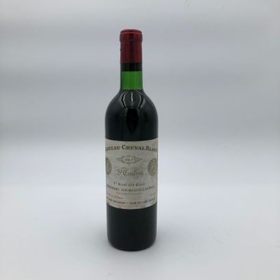 1 bouteille CHÂTEAU CHEVAL BLANC 1967 1er...