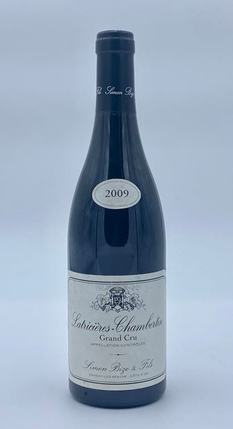 1 bouteille LATRICIÈRES-CHAMBERTIN 2009 Grand...