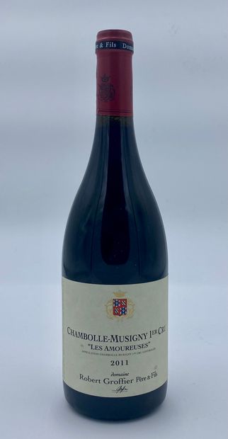 null 1 bouteille CHAMBOLLE-MUSIGNY 2011 1er Cru "Les Amoureuses" Robert Groffier...
