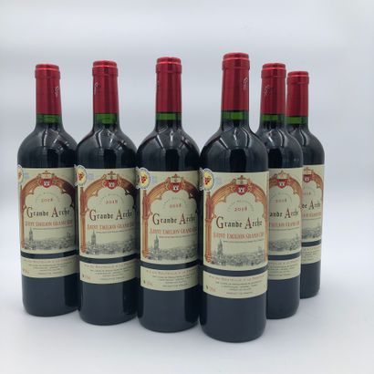 null 6 bouteilles CHÂTEAU GRAND ARCHE 2018 CBO