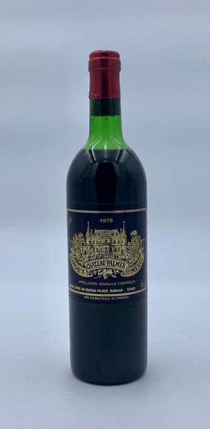 null 1 bottle CHÂTEAU PALMER 1976 3rd GC Margaux (N. he, E. f)