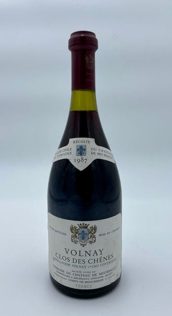 1 bouteille VOLNAY 1987 Clos des Chênes Domaine...