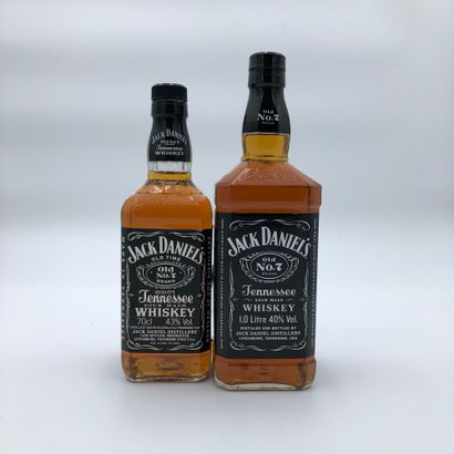 null 2 bouteilles Whisky N°7 Jack Daniels