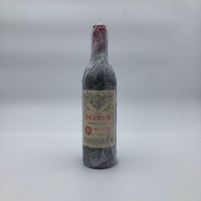 null 1 bottle PETRUS 1973 Pomerol (N. tlb, E. f, m, filmed)