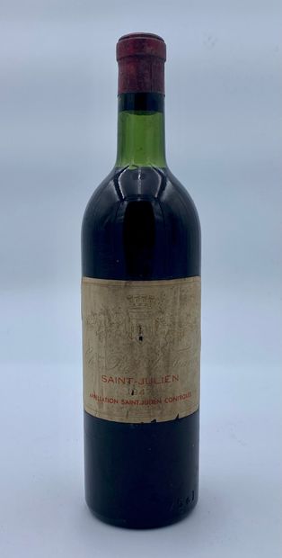 null 1 bottle CHÂTEAU ROSE France 1947 Saint-Julien (N. tlb, E. a, m, tlg)
