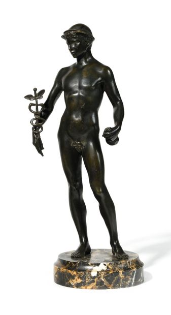 ITALIAN ECOLE OF THE XIXTH CENTURY God Hermes...