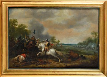 PEETERS SNAYERS (1592-1667) Cavalry Shock...