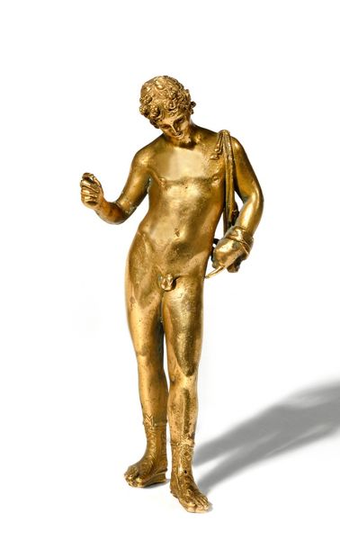  IN THE FASHION OF THE RENAISSANCE Dionysus called the "Narcissus of Pompeii" Gilded...